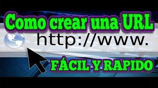 COMO CREAR UNA IMAGEN A URL (FÁCIL y RÁPIDO) SIN PROGRAMAS 