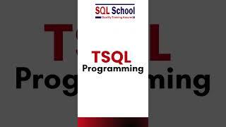 TSQL Programming