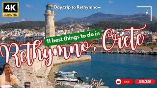 11 best things to do in Rethymnon: A Day trip to Crete's historic town