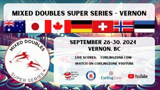 Matsumura/Tanida vs. Skaslien/Nedregotten - Draw 4 - Mixed Doubles Super Series - Vernon [6]