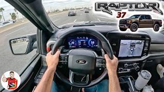 Wie es ist, mit einem 2024 Ford F-150 Raptor 37 zu leben (POV)