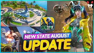 NEW STATE MOBILE August Update : v0.9.37 | AKINTA Map ! Survivor Pass Vol 10, Level 4 Helmet Vest