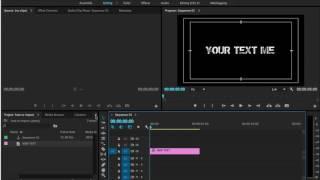 how to create a new linear wipe text in adobe premiere pro cc 2015 updated