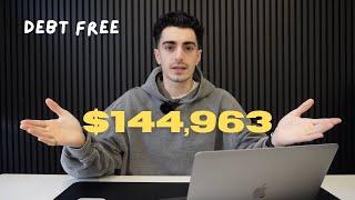 My Debt-free Journey | Paying off $140k of Student Loans in 3 Years