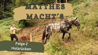 Matthes macht´s Folge 2 - Holzrücken