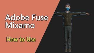 How to model character in Adobe Fuse | Animate on Mixamo | Bring it to Blender | Being Animator