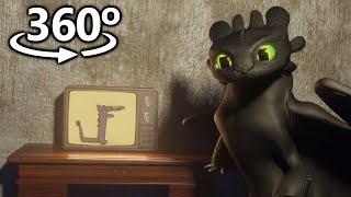 Toothless CAUGHT Dancing in 360° | VR / 4K