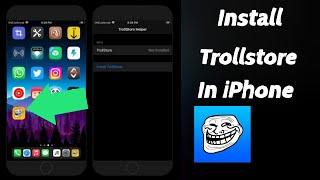 How to Download and Install TrollStore in any iPhone iOS 18,17,16