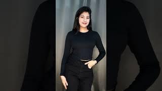 Affordable Black Top From Myntra 