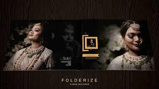 Wedding album design l #weddingalbum #folderizealbum #albumdesign