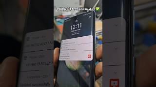 Curved  Glass Guide! #VivoV27Pro #TemperedGlass #MobileAccessories #TechTrends"#shorts