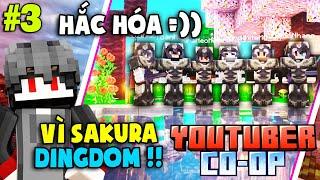 Mình Thành Lập "Sakura Kingdom Bình Dương" Làm Bá Chủ Server @@ | KiraMC Minecraft YTB Co-op Tập 3