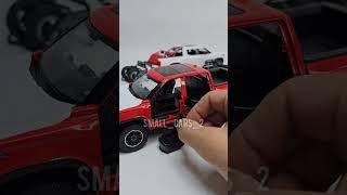 Most Realistic Toyota Tundra 4×4 |Red and White|| (miniature)