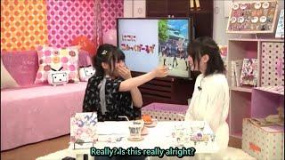 [Eng Sub] Kaede Hondo feeds Reina Ueda cake - Comic Girls