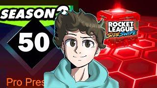 *50 PRO PRESENTS* Biggest Opening in SEASON 2 | Rocket League Sideswipe