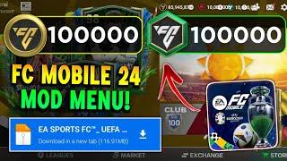 FC Mobile MOD MENU 2024 v22.0.03 Gameplay - VIP Unlimited Money, FC Points | UEFA EURO 2024 MOD APK