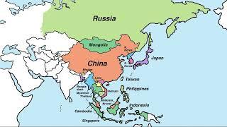 Memorize countries in Asia fast using mnemonics