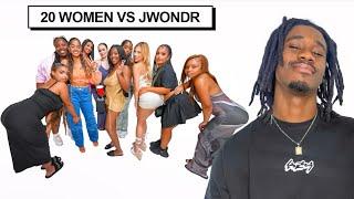 20 WOMEN VS 1 YOUTUBER: JWONDR