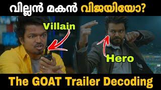 The GOAT Trailer Hidden Details | Thalapathy Vijay | Movie Mania Malayalam