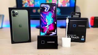 iPhone 11 Pro Max Using Samsung T7 Touch SSD: Yeah it Works!!!