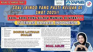 BOCORAN SOAL LITERASI BAHASA INDONESIA SNBT 2025