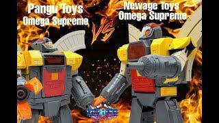 Who Will Reign Supreme? Transformers Pangu Toys VS Newage Toys Omega Supreme Video Review.