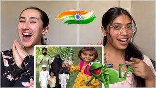 Reacting to ZAINAB KE PAPA Reels with Khushi | Indian Reaction | Silly Filly Nains