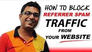 How to Block Referrer Spam Traffic From Your Website