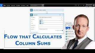 Flow that calculates sums in SharePoint lists