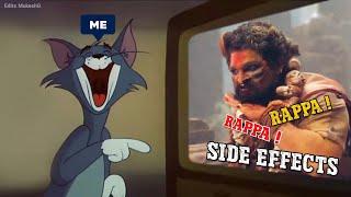 PUSHPA 2 - Rappa Rappa Side Effects ~ Funny Meme ~ Edits MukeshG