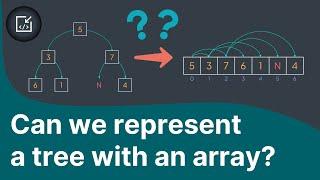 Can we represent a tree with an array? - Inside code