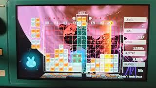 Lumines Remastered Nintendo Switch Lite Gameplay