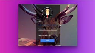 Bootstrap 4 Login Form on Slider | Sliding Sign In form | Responsive login Form using Bootstrap 4