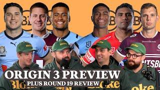 Origin 3 Preview & Round 19 Review w/ RL Guru, SC Playbook and Hammy