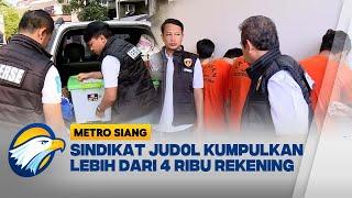 Polres Metro Jakarta Barat Ungkap Sindikat Jud0l - [Metro Siang]