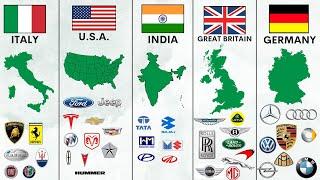 All Car Brands by Countries