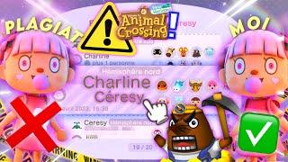 ON M’A PLAGIÉ dans ANIMAL CROSSING NEW HORIZONS ! 