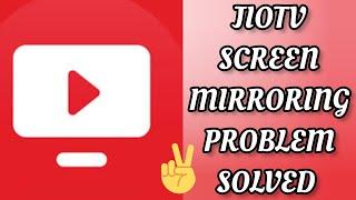 Fix JioTV App "Screen Mirroring" Problem || TECH SOLUTIONS BAR