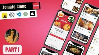  Building a Zomato App Clone: Part 1 - Creating Stunning UI Screens | Livestream Coding Session 