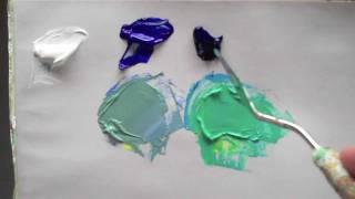 Colour mixing basics - Acrylic Colour Bias