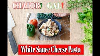 White Sauce Cheese Pasta | White Sauce Pasta | Indian Style white sauce pasta Recipe