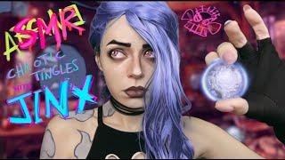 ASMR | CHAOTIC Tingles with JINX  (Arcane Roleplay - Tapping / Binaural / Effects)