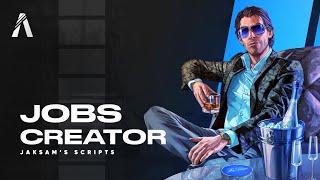 [ESX][QB-Core] Jobs Creator 7.0 (FiveM script)