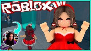 QUIERO SALVARLO PERO LA BESTIA ME ENCUENTRA POR EL CAMINO | FLEE THE FACILITY ROBLOX | CRYSTALSIMS