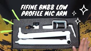 Unboxing Fifine BM88 Low Profile Mic Arm [WHITE]