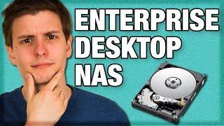 Hard Drive Types Compared: Enterprise, NAS, Desktop