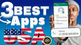 3 Best Apps To Get FREE USA NUMBER 2024 [FREE USA Number]