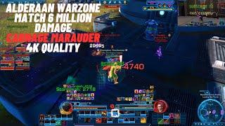 SWTOR - PVP Alderaan Warzone Carnage Marauder 6 Million Damage