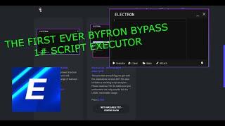 ELECTRON V3.. (BYFRON BYPASS!) NOT WORKING