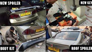 Civic ki naye chabi body kit or spoiler  | KALACARIAN Episode 5 | Project FD4. #honda #civic #fd4